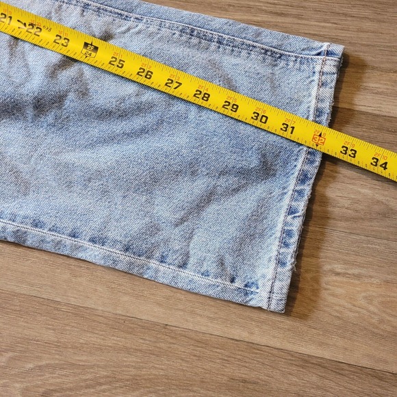 American Eagle Womens Low Rise Baggy Jeans Size 6 Distressed Skater Y2K NWT - Picture 8 of 10